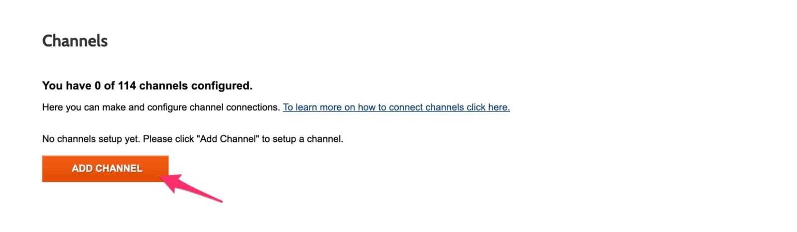 Add Channel